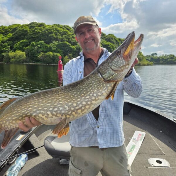 Fishing with Ben again on the lakes